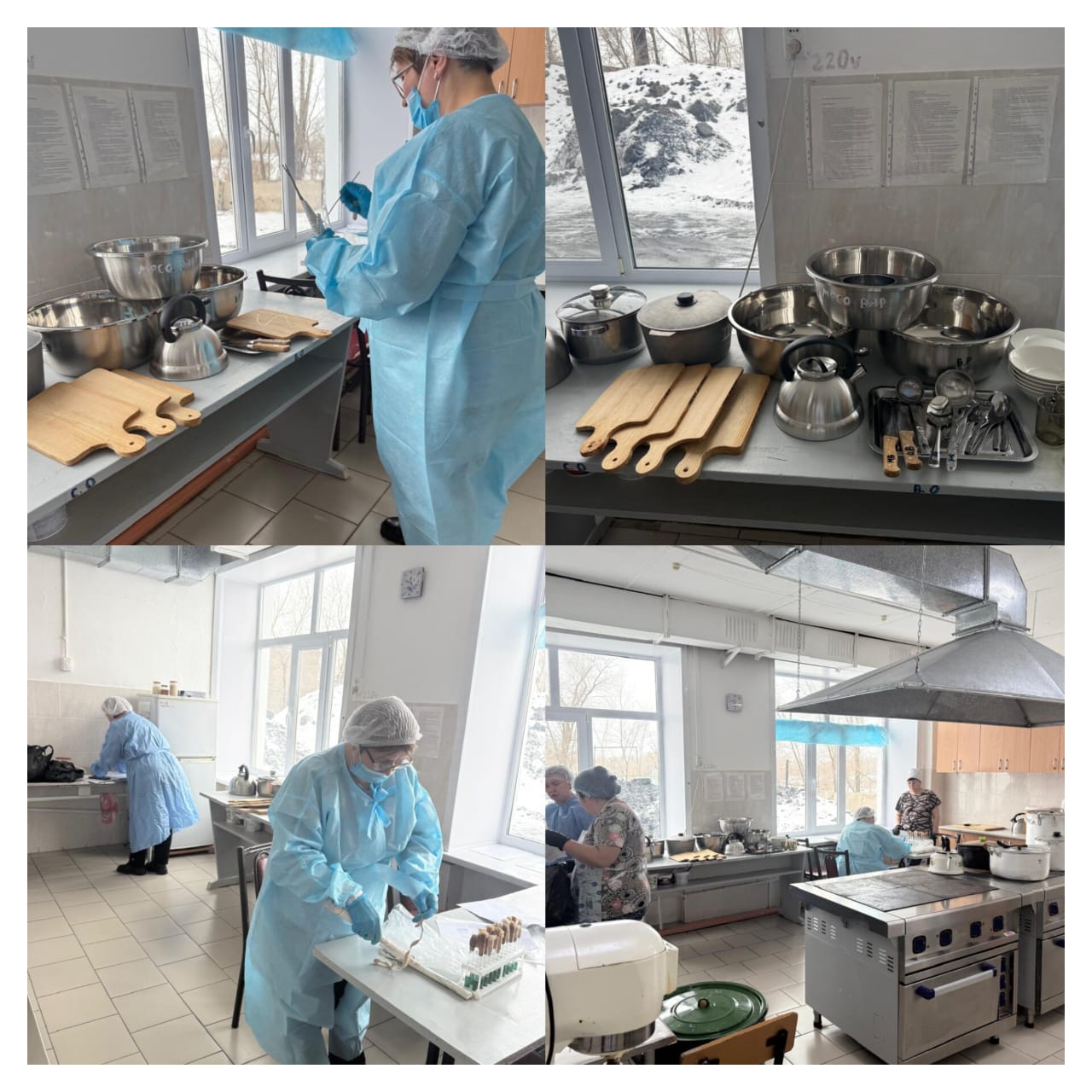 Мектеп асханасының жұмысы.