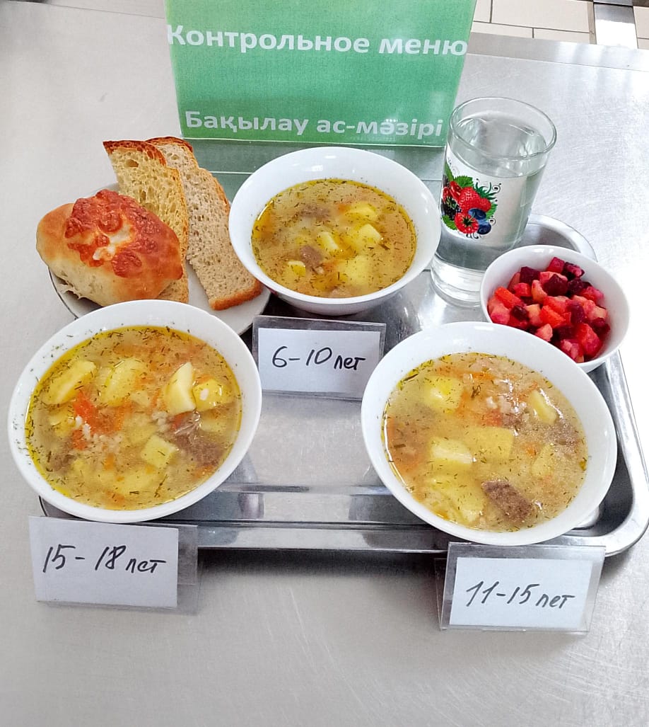 Контрольное блюдо на 04.03.2026 год