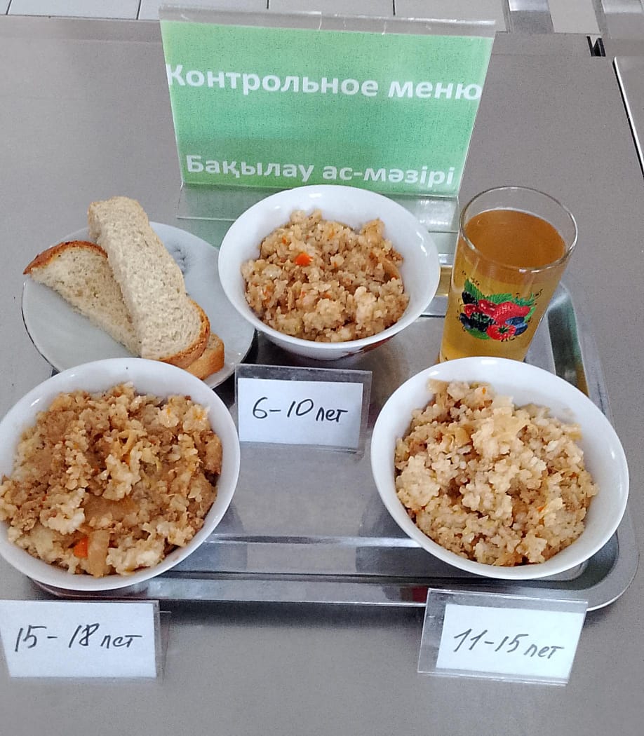 Контрольное блюдо на 07.04.2026 год